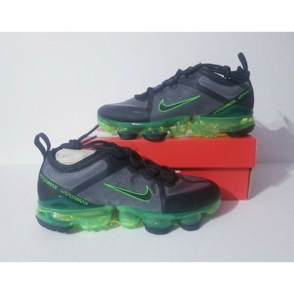 Shoe Vapormax 2019 Black Green Nike Air Vapormax 2019 GS Grey Green